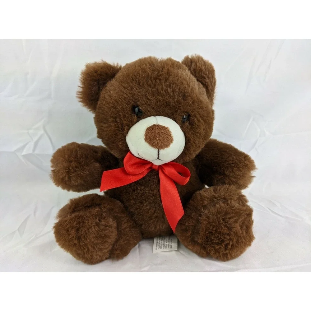 Hug Luv Brown Bear Plush 8 Inch Stuffed Animal‎ Toy